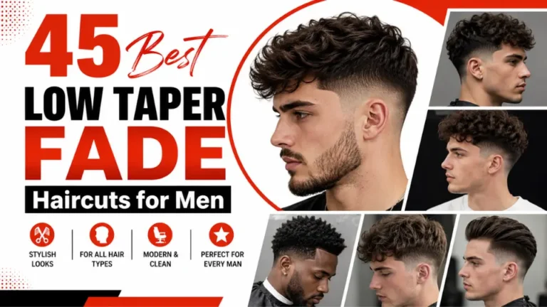 45 best low taper fade haircuts for men featuring modern low taper fade styles for straight, curly, wavy, and textured hair