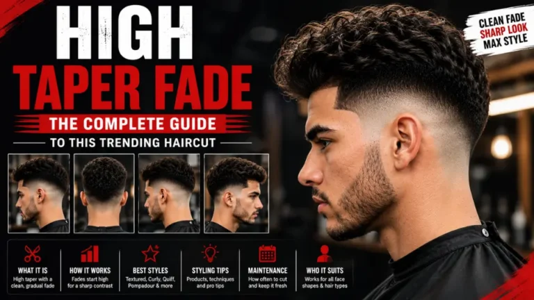 High Taper Fade: The Complete Guide to This Trending Haircut